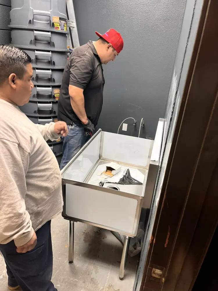 Commercial plumbing and sink installation in Harness Woods